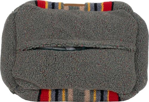 Show full view: Pendleton Vintage Camp Mini Kuddler Dog Bed, Green Heather slide 8 of 9