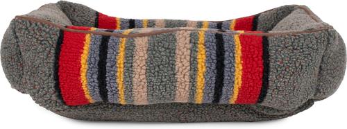 Show full view: Pendleton Vintage Camp Mini Kuddler Dog Bed, Green Heather slide 6 of 9