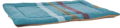 Show full view: Pendleton Fleece Comfort Cushion Dog Bed, Cabin Stripe Shale, Large slide 2 of 8