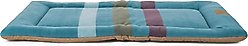 Pendleton Fleece Comfort Cushion Dog Bed, Cabin Stripe Shale, Medium: 36 x 23 x 2-in