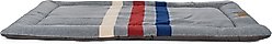 Pendleton Fleece Comfort Cushion Dog Bed, Cabin Stripe Gray, X-Large: 48 x 30 x 2-in
