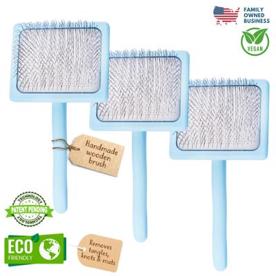 Show full view: Flying Pawfect Flat Dog Brush, 3 count slide 1 of 10