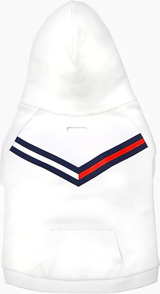 Show full view: Tommy Hilfiger Core Dog Hoodie, TH Optic White, Large slide 1 of 2