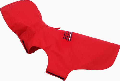 Show full view: Tommy Hilfiger Core Dog Rain Coat, Primary Red, Small slide 3 of 3