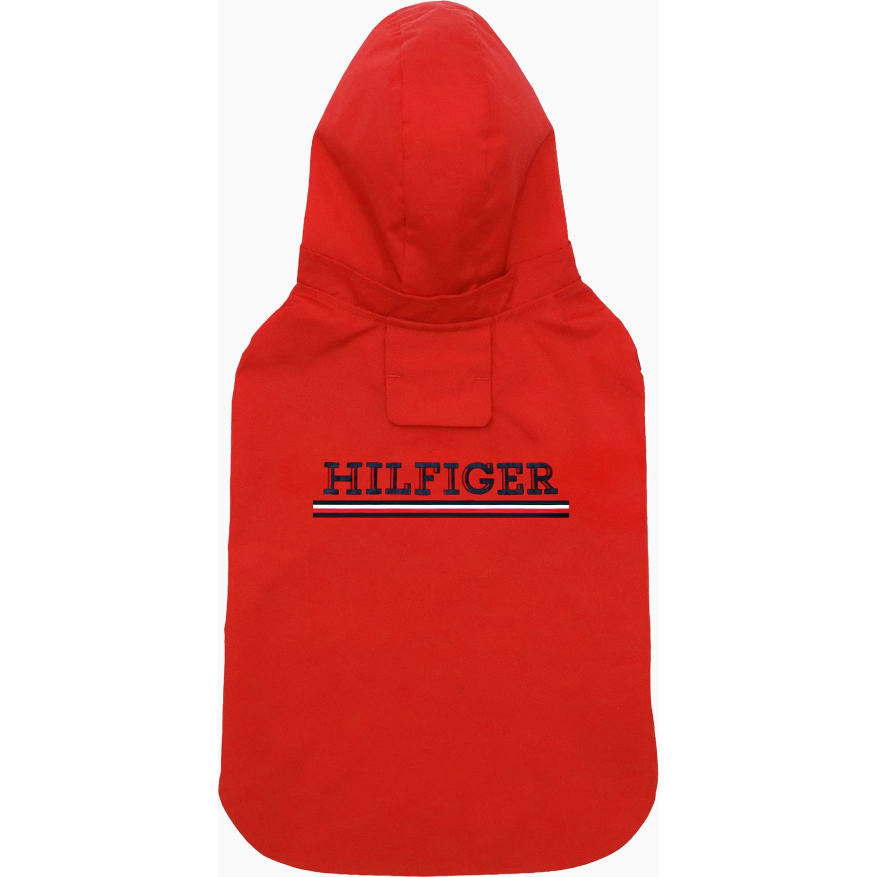Tommy Hilfiger Core Dog Rain Coat, Primary Red, Small