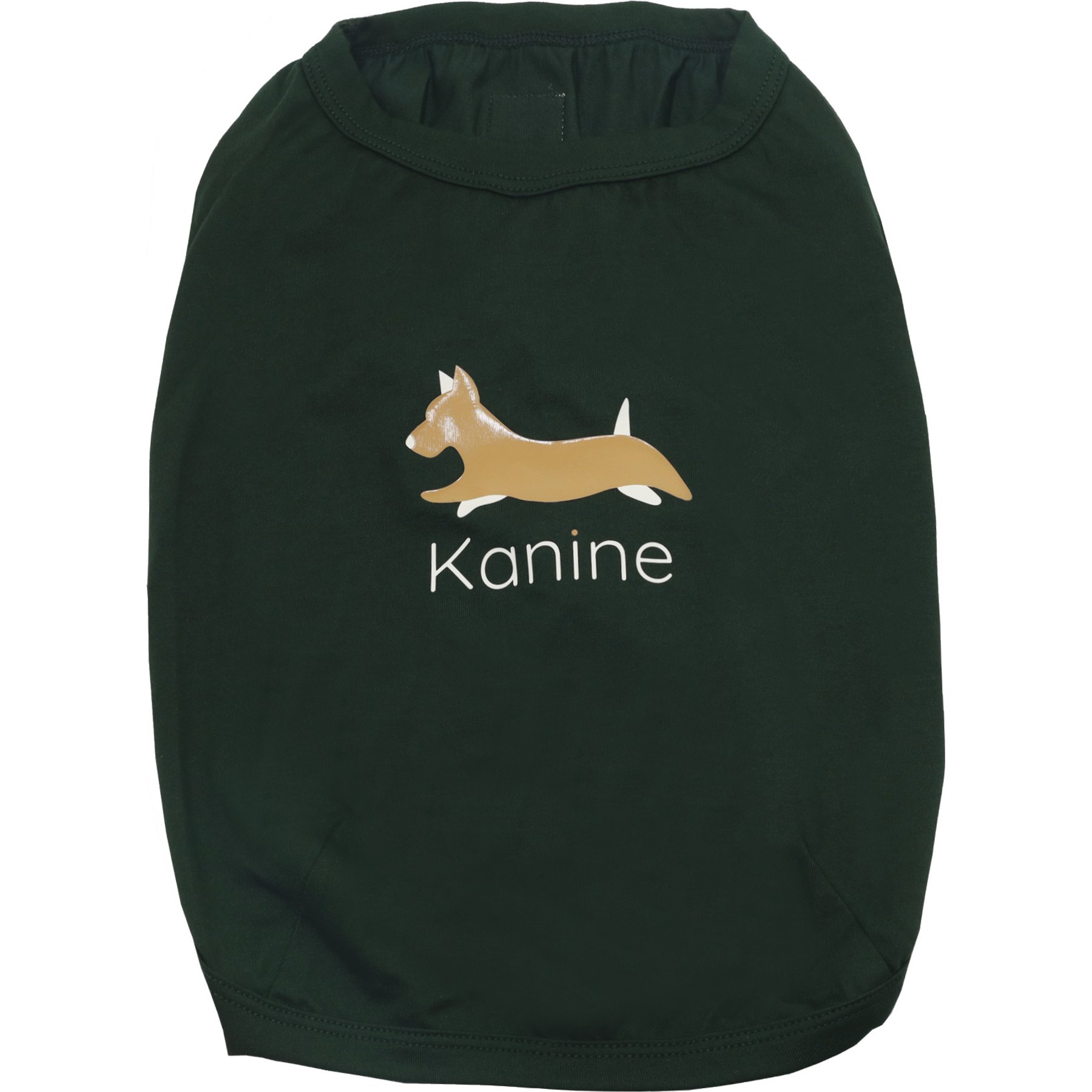 Kanine Dog T-Shirt, Mountain View Green, Medium