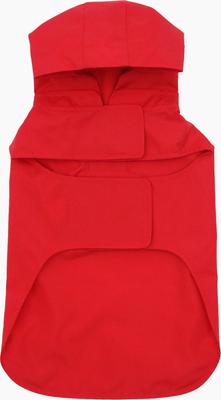 Show full view: Tommy Hilfiger Core Dog Rain Coat, Primary Red, Small slide 2 of 3