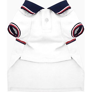 Tommy Hilfiger Core Dog Polo, TH Optic White/Desert Sky, X-Large