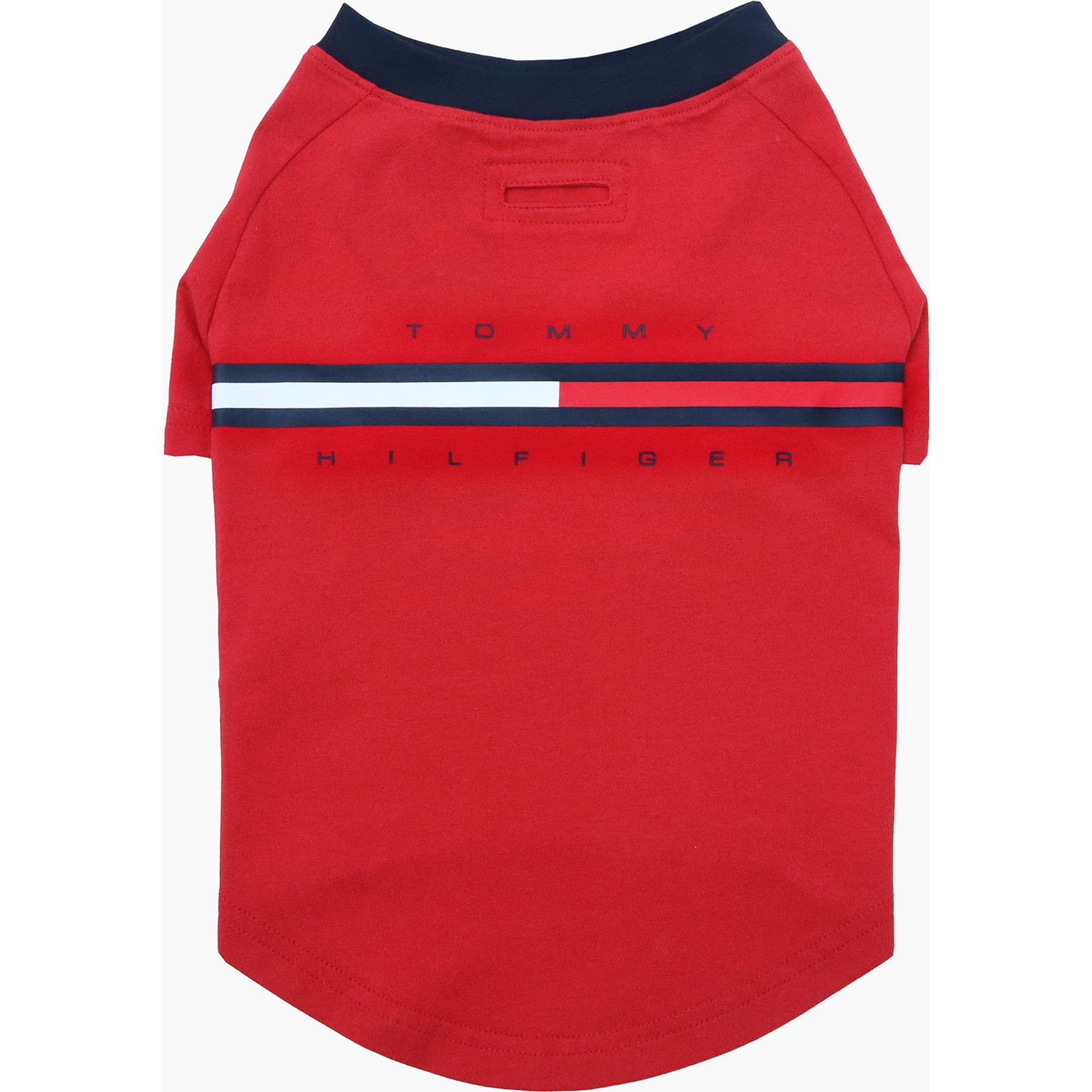 Tommy Hilfiger Core Dog Tee, Primary Red/Navy, Small
