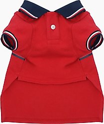Tommy Hilfiger Core Dog Polo, Primary Red/Navy, XX-Small