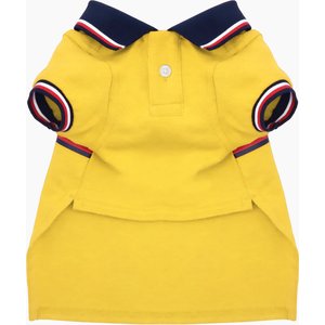 TOMMY HILFIGER Core Dog Polo, Warm Yellow/Desert Sky, Medium