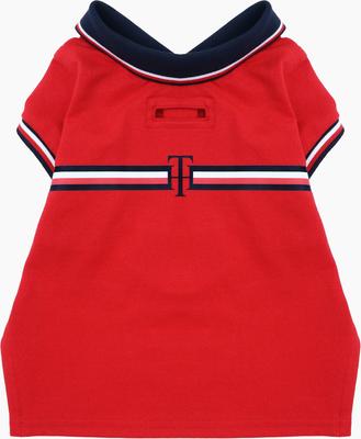 Show full view: Tommy Hilfiger Core Dog Polo, Primary Red/Navy, XX-Small slide 3 of 3