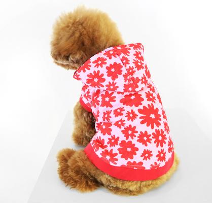 Show full view: florence by mills Florence Dog Hoodie, Red, X-Large slide 3 of 5