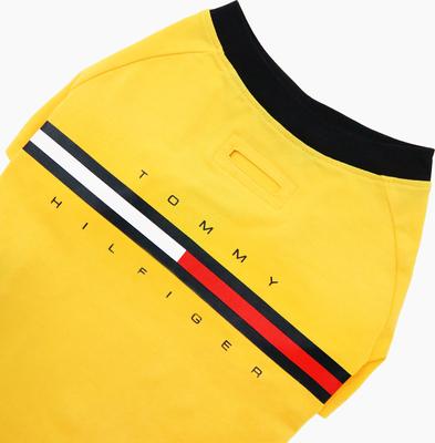 Show full view: Tommy Hilfiger Core Dog Tee, Warm Yellow/Desert Sky, Small slide 4 of 4