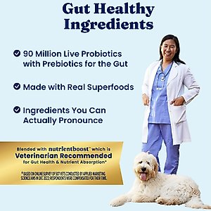Solid Gold Weight Control Gut Health Real Chicken & Sweet Potato Grain-Free Dry Dog Food, 22-lb bag