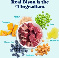 Solid Gold NutrientBoost Bison & Brown Rice Large Breed Gut Health Whole Grain Dry Dog Food, 22-lb bag slide 2 of 8
