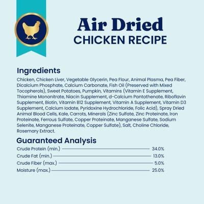 Show full view: Solid Gold Complete & Balanced Chicken Recipe Air Dried Dog Food Topper, 4-oz pouch slide 7 of 11