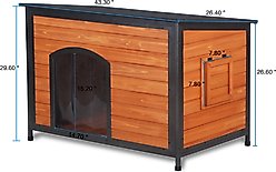 FunXplore Outdoor 6-Sided Dog Kennel, Brown, 43.3-in slide 2 of 6
