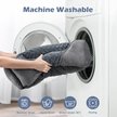 Show in main carousel: Invenho Orthopedic Washable Dog Bed with Anti-Slip Bottom, Grey, Medium slide 6 of 8