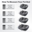 Show in main carousel: Invenho Orthopedic Washable Dog & Cat Bed, Grey, X-Large slide 5 of 9