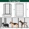 Show in main carousel: FXW Instant Outdoor Dog Playpen, Black, 45-in, 16-panel slide 6 of 8