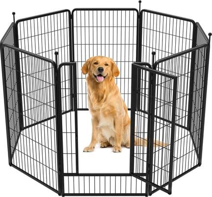 FXW Instant Outdoor Dog Playpen, Black, 45-in, 8-panel - Chewy.com