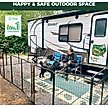 Show in main carousel: FXW Instant Outdoor Dog Playpen, Black, 40-in, 16-panel slide 2 of 8