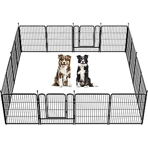 Yaheetech Metal Dog Exercise Playpen