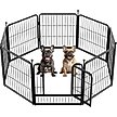 Show in main carousel: FXW Instant Outdoor Dog Playpen, Black, 24-in, 8-panel slide 1 of 8