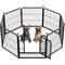 Show in main carousel: FXW Instant Outdoor Dog Playpen, Black, 24-in, 8-panel slide 1 of 8