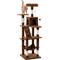 Show in main carousel: MWPO 63.8-in Multi-Level Cat Tree with Condo & Hammock, Brown slide 2 of 11