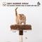 Show in main carousel: MWPO 63.8-in Multi-Level Cat Tree with Condo & Hammock, Brown slide 3 of 11