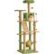 Show in main carousel: MWPO 63.8-in Multi-Level Cat Tree with Condo & Hammock, Green slide 2 of 11
