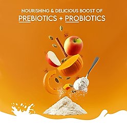 Pawfect Nature Sip Goat Milk Powder with Pumpkin, Apple & Cinnamon Grain-Free Dog Food Topper & Liquid Treat, 5.29-oz carton slide 2 of 8