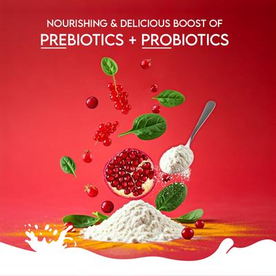 Show full view: Pawfect Nature Sip Goat Milk Powder with Pomegranate, Cranberry, Spinach & Turmeric Grain-Free Dog Food Topper & Liquid Treat, 4.23-oz jar slide 3 of 10