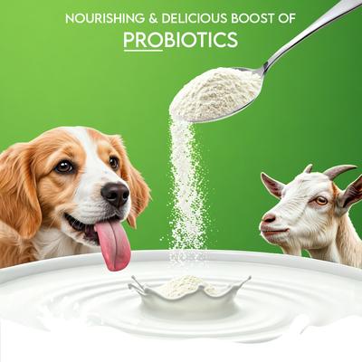 Show full view: Pawfect Nature Sip Goat Milk Powder Grain-Free Dog Food Topper & Liquid Treat, 5.29-oz carton slide 4 of 9