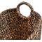 Show in main carousel: happimess Nellie Farmhouse Classic Handwoven Hyacinth Storage Boat Baskets with Handles, Brown, 3 count slide 6 of 7