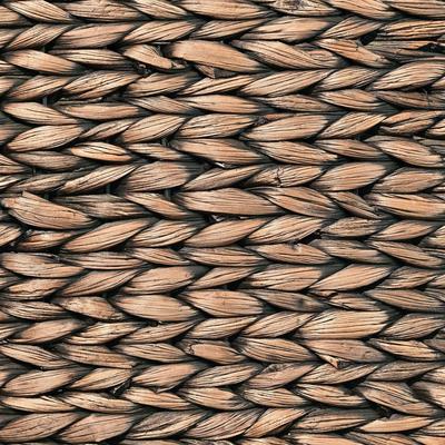 Show full view: happimess Bryce 12.6" Classic Farmhouse Handwoven Hyacinth Collapsible Storage Cube Baskets with Handles, Brown, 5 count slide 7 of 7