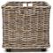 Show in main carousel: happimess Yael Coastal Hand-Woven Rattan Storage Basket, Kubu Gray slide 9 of 10