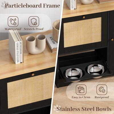 Show full view: Yafylly Feeding Station Elevated Dog Bowl slide 9 of 10