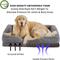 Show in main carousel: LFC PETS Waterproof Orthopedic Bolster Dog & Cat Sofa Bed with Removable Cover, Dark Grey, X-Large slide 4 of 9