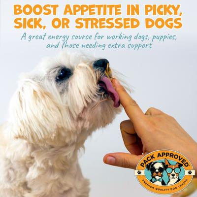 Show full view: Pack Approved High Calorie Peanut Butter Supplement for Dogs, 8.46-oz slide 4 of 8