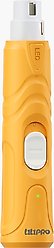 LILIPRO PG100BA Cordless 2-Speed Nail Grinder for Dogs & Cats, Yellow & White