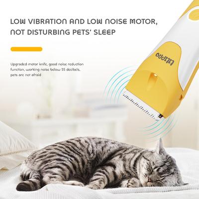 Show full view: LILIPRO PT303 Cordless Hair Grooming Clipper Kit for Dogs & Cats, Yellow slide 5 of 8