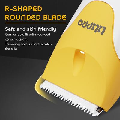 Show full view: LILIPRO PT303 Cordless Hair Grooming Clipper Kit for Dogs & Cats, Yellow slide 3 of 8