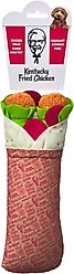Spot Kentucky Fried Chicken Plush Chicken Wrap Dog Toy, 11-in