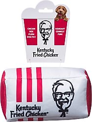 Spot Kentucky Fried Chicken Plush Chicken Box Dog Toy, 7-in