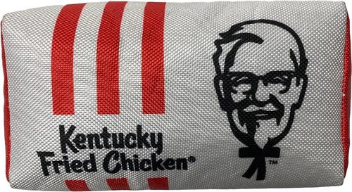 Show full view: Spot Kentucky Fried Chicken Plush Chicken Box Dog Toy, 7-in slide 3 of 4