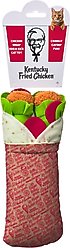 Spot Kentucky Fried Chicken Chicken Wrap Hug & Kick Cat Toy w/ Catnip