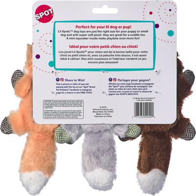 Show full view: Spot Ethical Products Spot Lil Spots Donut Crinklers Dog Toy, 3 count slide 2 of 4